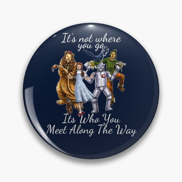 Item preview,  Dorothy Quotes It's not where you go, it's who you meet along the way Vintage Fantasy designed and sold by TopTeeShop.
