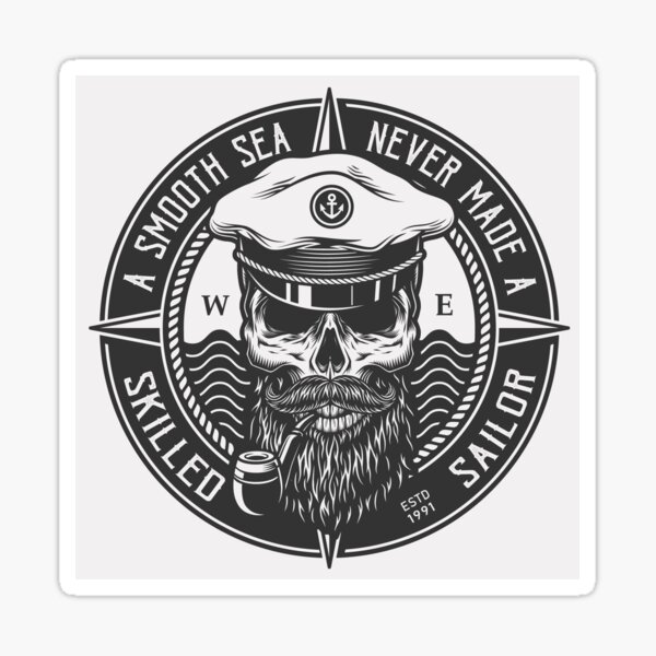 Item preview, A smooth sea never made a good sailor designed and sold by NeowiseDesign.