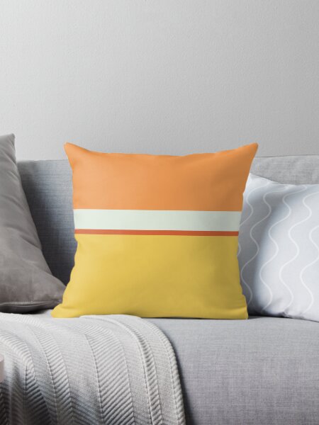 Item preview, Lines Print Yellow,Orange and White designed and sold by BeatrisVeres.