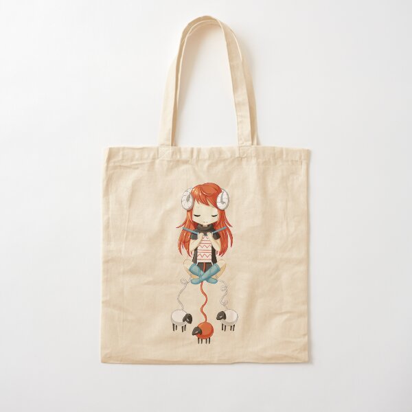Knitting Meditation 2 Cotton Tote Bag