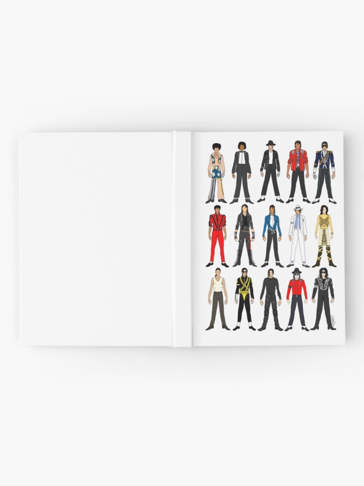 Alternate view of Outfits of King Jackson Pop Music Fashion Hardcover Journal