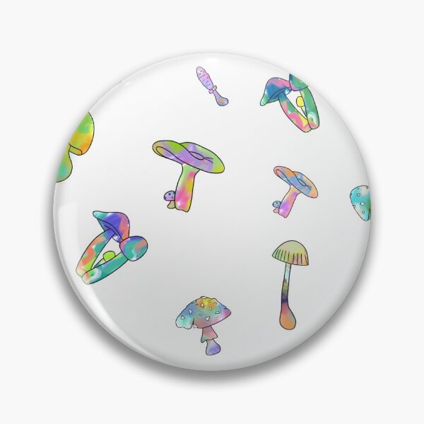 Item preview, Colourful mushrooms designed and sold by ICOAHEnding.