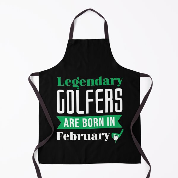 Item preview, Legendary Golfers Are Born In February Golf Birthday Shirt Golfing Gift Idea designed and sold by Orange Pieces.