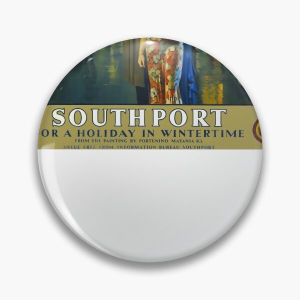 Item preview, Railway Poster Southport designed and sold by stickart-marek.