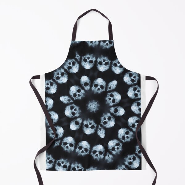 Item preview, Creepy Skulls Pattern Dark Black designed and sold by miijojo1994.