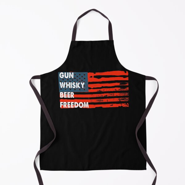 Artikelvorschau, Gun Whisky Beer Freedom Amerikanische Flagge entworfen und verkauft von Kathrine2302.