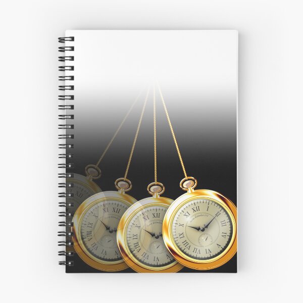 Item preview, Swinging Pocket Watch - Black Background designed and sold by harrizon.