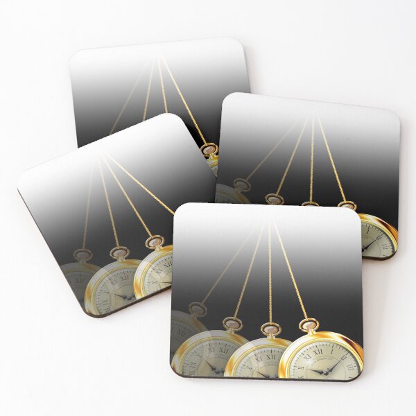 Item preview, Swinging Pocket Watch - Black Background designed and sold by harrizon.