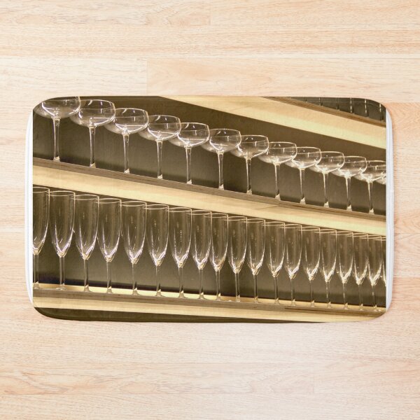 Item preview, Lighted glass stemware shelves for sale designed and sold by EstelleRossetti.