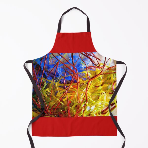 Item preview, The Red Bush - Photograph of Mixed Media Work designed and sold by Heatherian.