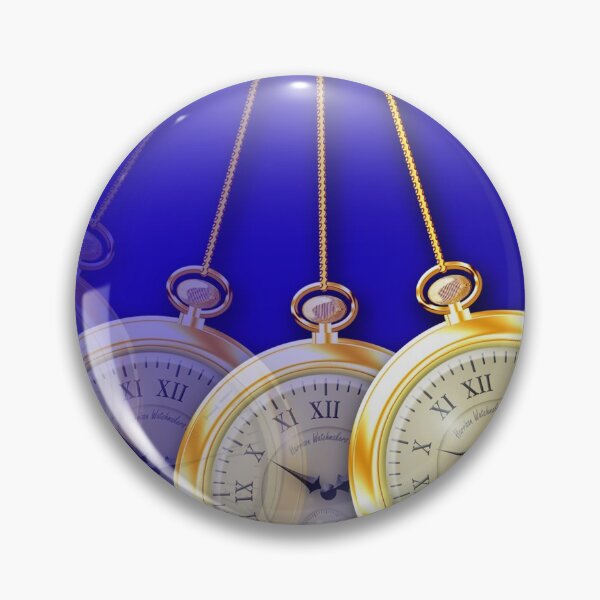 Item preview, Blue Swinging Pocket Watch designed and sold by harrizon.