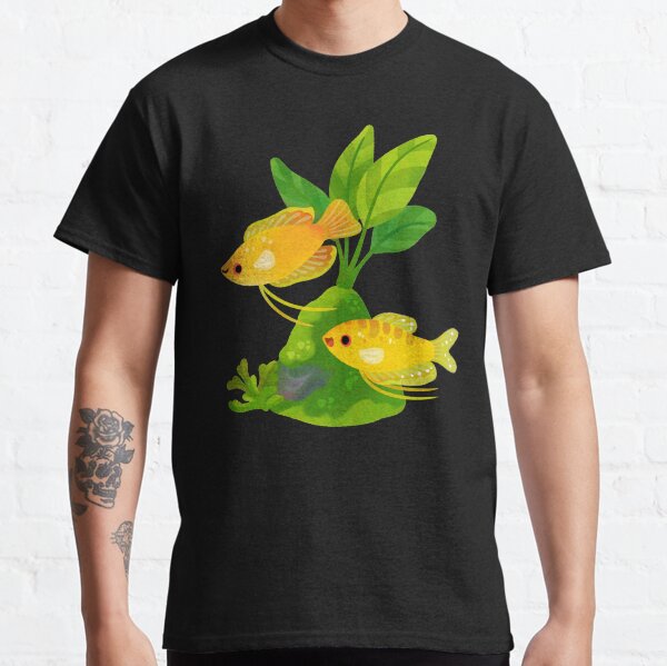 Vista previa del artículo con la obra «Peces y plantas de agua dulce - Gourami», diseñado y vendido por pikaole.