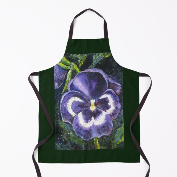 Item preview, The Giant Purple Pansy Acrylic Painting designed and sold by Heatherian.