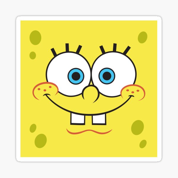 Pegatinas: Bob Esponja Pantalones Cuadrados | Redbubble