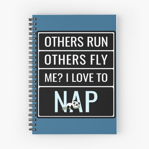 Item preview, Others Run, Others Fly. Me? I love to nap! Cute Panda design. designed and sold by DeliriousSteve.