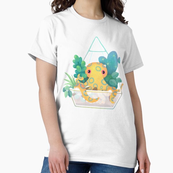 Artikel-Vorschau von Ozeanterrarium - Blaugeringelter Oktopus, designt und verkauft von pikaole.