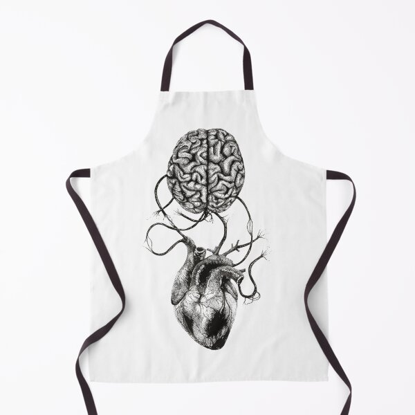Item preview, Heart and brain designed and sold by DoughtycreARTiv.