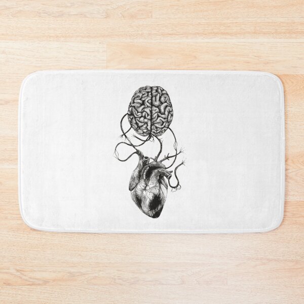 Item preview, Heart and brain designed and sold by DoughtycreARTiv.