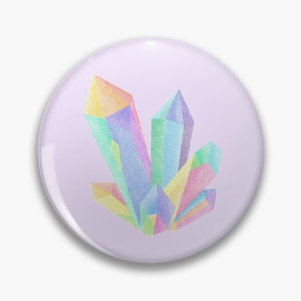 Item preview, Rainbow Pastel Crystal Illustration | Purple Version designed and sold by meganmxe.