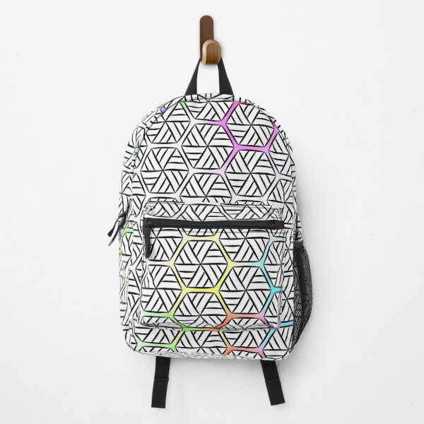 Item preview, Hectagon-triangle - white designed and sold by jc007.