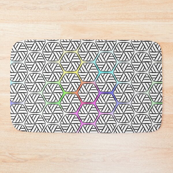 Item preview, Hectagon-triangle - white designed and sold by jc007.