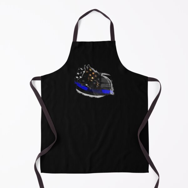 Item preview, Thin Blue Line American Flag K9 German Shepherd designed and sold by RiffXS.