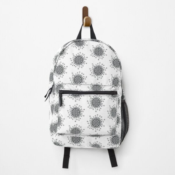 Item preview, Virus mandala (black) designed and sold by Calen  Picard-Carroll.