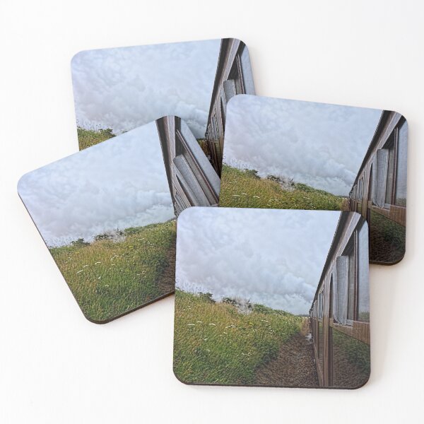 Item preview,  Steam train coach reflection designed and sold by Avril Harris.