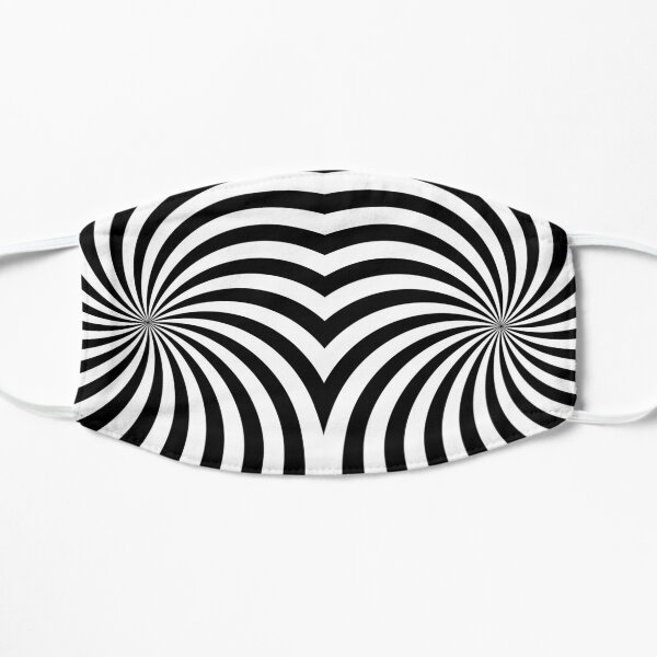 Hypno Spiral Flat Mask