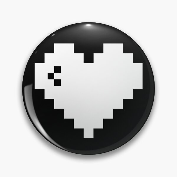 Item preview, 8-bit pixel Heart Minimal Design designed and sold by MinimalDM.