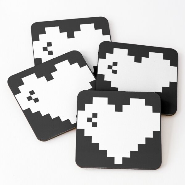 Item preview, 8-bit pixel Heart Minimal Design designed and sold by MinimalDM.
