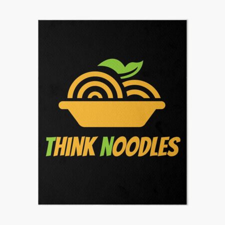 Think Noodles Art Board Prints Redbubble - roblox watch noodles