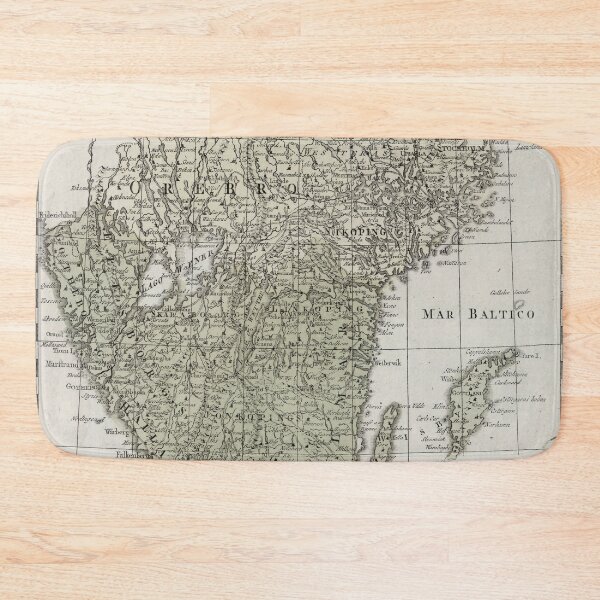 Item preview, Vintage Map of Sweden (1838) designed and sold by BravuraMedia.