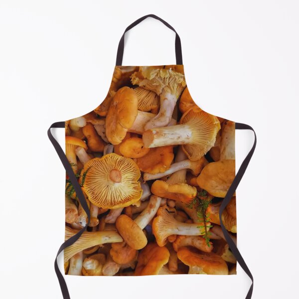 Edible Chanterelle Mushrooms - Mushroom Hunter Apron
