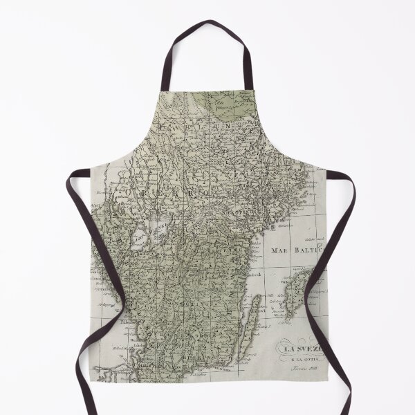 Item preview, Vintage Map of Sweden (1838) designed and sold by BravuraMedia.