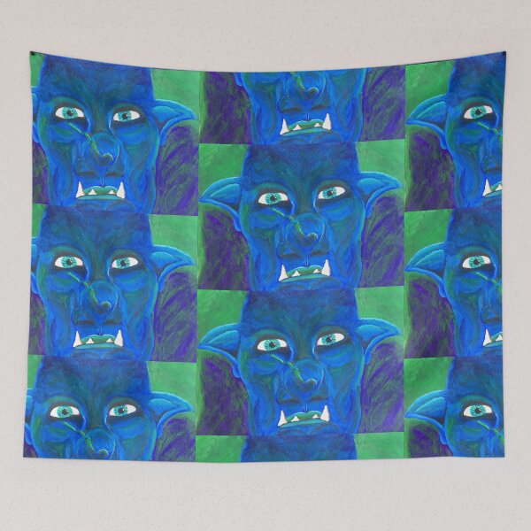 Item preview, The Blue Ogre designed and sold by CarolLeesArt.