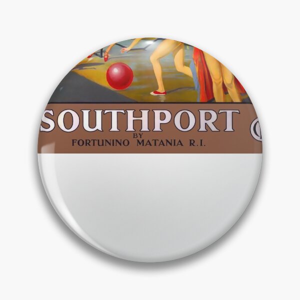 Item preview, Railway Poster Southport designed and sold by stickart-marek.