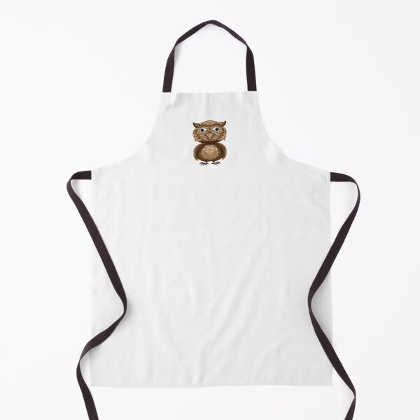 Item preview, wise brown owl designed and sold by Nikoleta Vukovic.