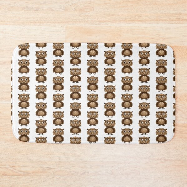 Item preview, wise brown owl designed and sold by Nikoleta Vukovic.