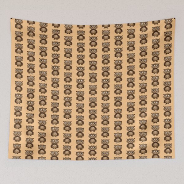 Item preview, wise brown owl designed and sold by Nikoleta Vukovic.