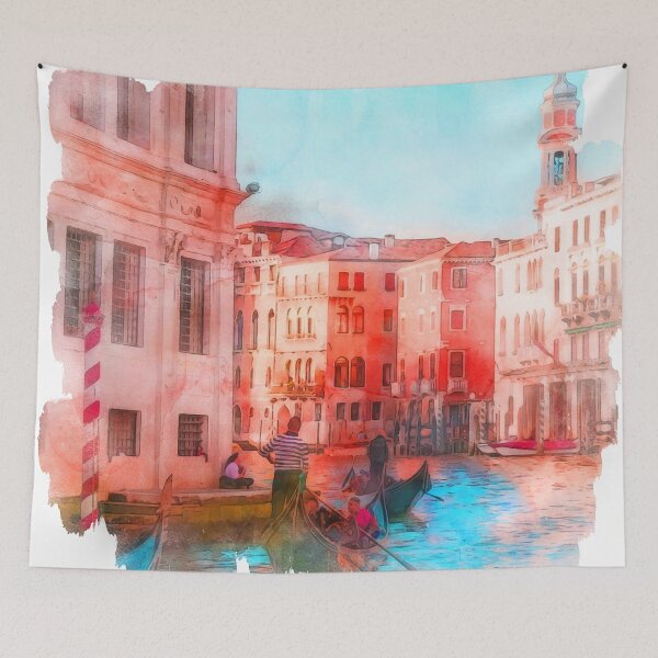 Item preview, Venice, Italian Panorama designed and sold by AM FineArtPrints.