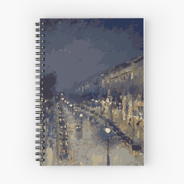 Item preview, Camille Pissarro The Boulevard Montmartre at Night designed and sold by nonagon.