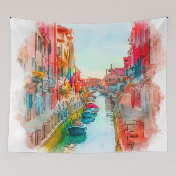 Item preview, Venice, Italian Panorama designed and sold by AM FineArtPrints.