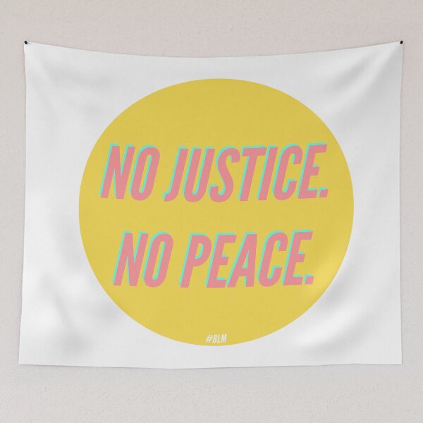 Item preview, No Justice, No Peace: Black Lives Matter (Pastel Edition) designed and sold by clapin123.