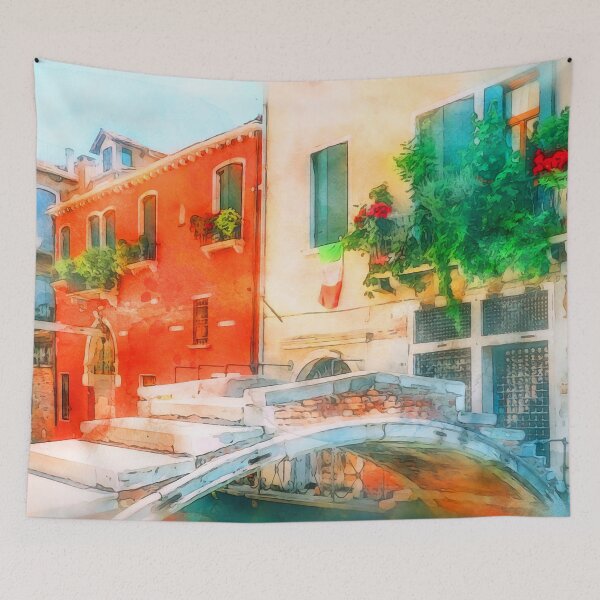 Item preview, Venice, Italian Panorama designed and sold by AM FineArtPrints.