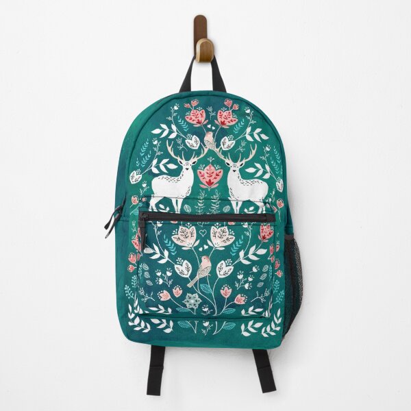 Item preview, Scandinavian deer green designed and sold by adenaJ.