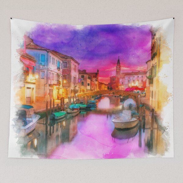 Item preview, Venice, Italian Panorama designed and sold by AM FineArtPrints.