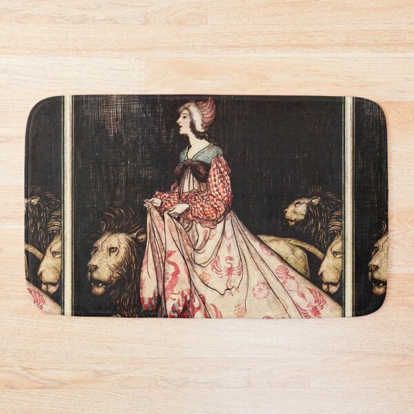 Item preview, Arthur Rackham-  Lady & the Lion designed and sold by Dreamflight.