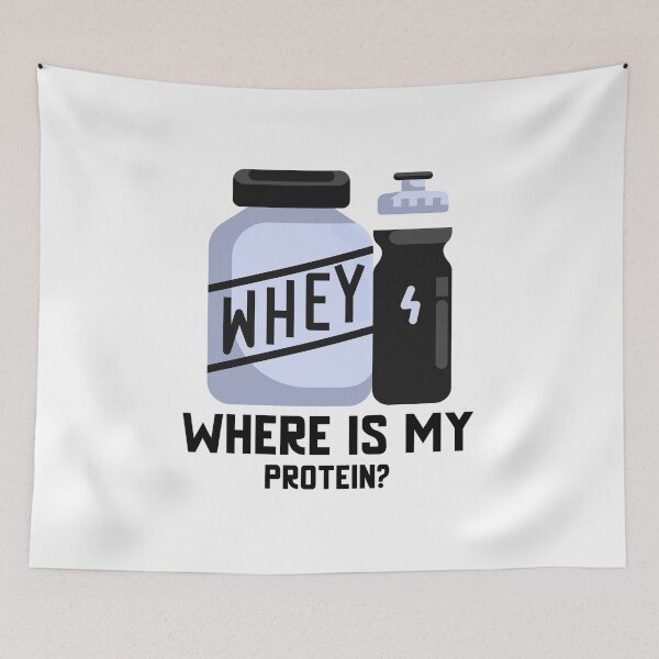 Item preview, Where is my protein? designed and sold by josephsteez.