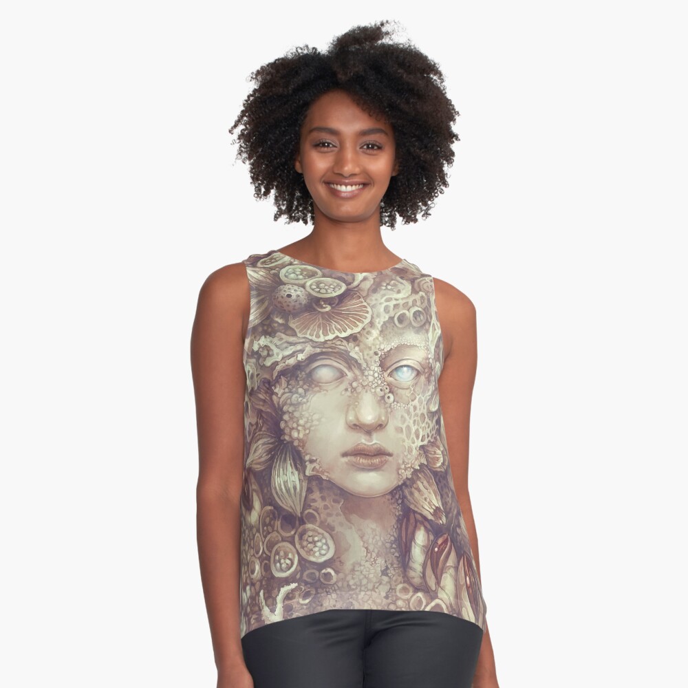 Item preview, Sleeveless Top designed and sold by strijkdesign.